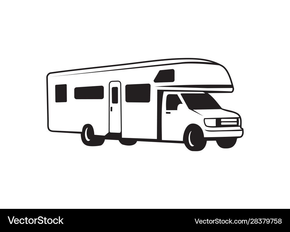 Rv vehicle Royalty Free Vector Image - VectorStock