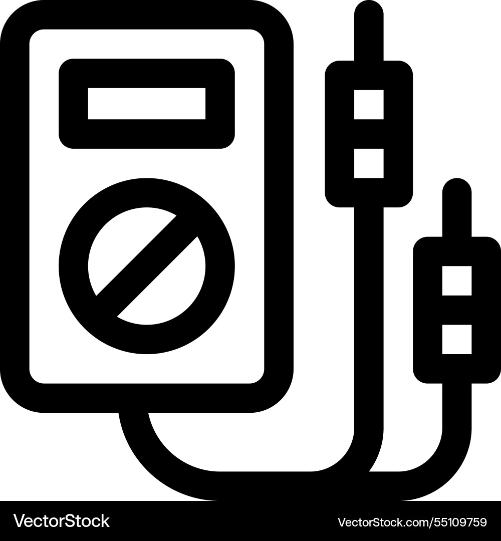 Multiple icon thin linear style design isolated Multiple icon thin linear style design isolated vector image