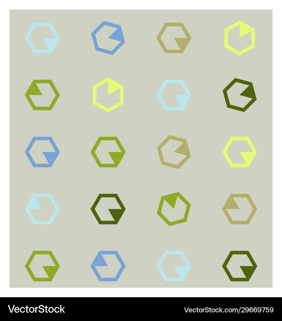 Simple seamless pattern with hexagons on a gray Simple seamless pattern with hexagons on a gray vector image
