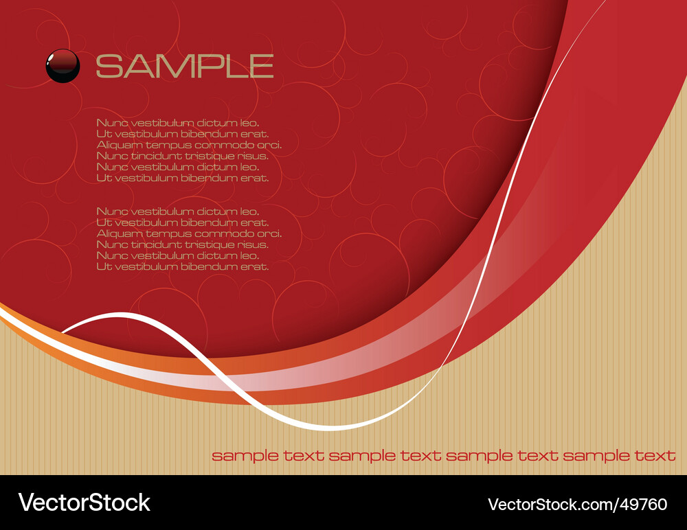 Dynamic Abstract Background Vector Image