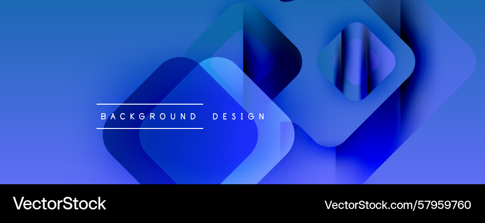 Dynamic Blue Shape Gradient Vector Image