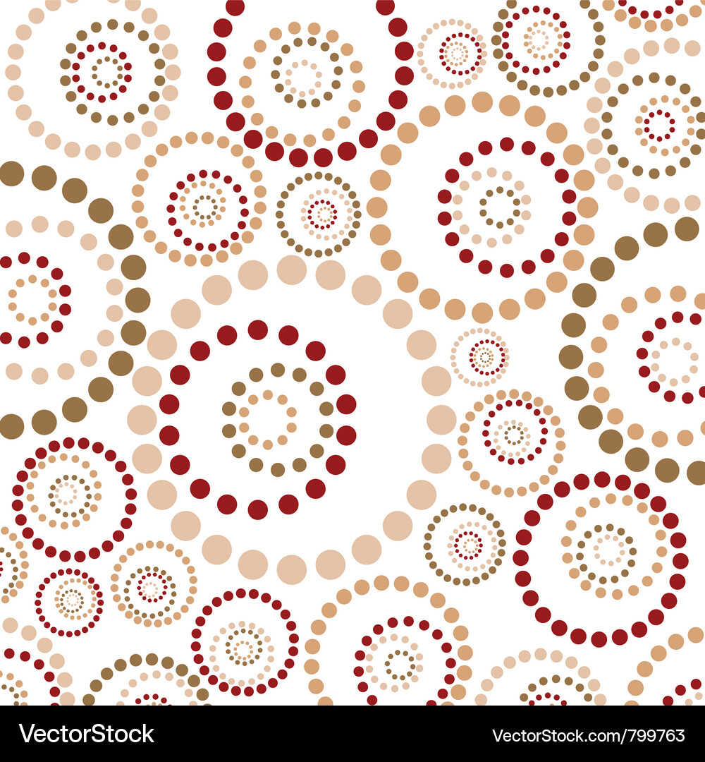 Abstract circles pattern Vector Image