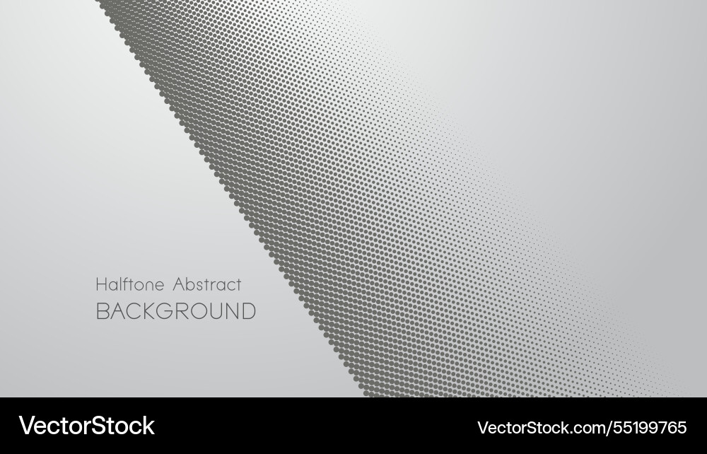 Gray gradient with halftone abstract background Gray gradient with halftone abstract background Vector Image