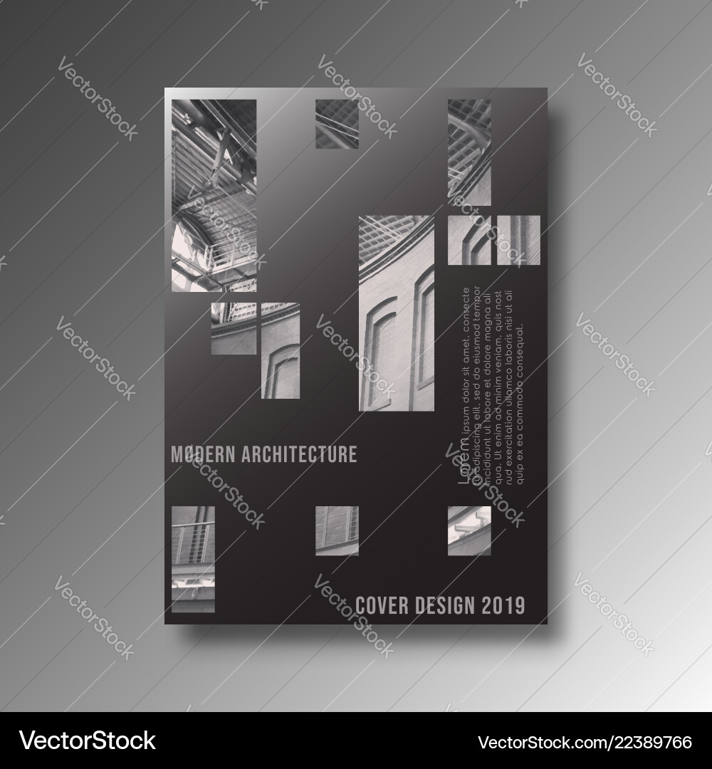 Modern Architecture Background vector image