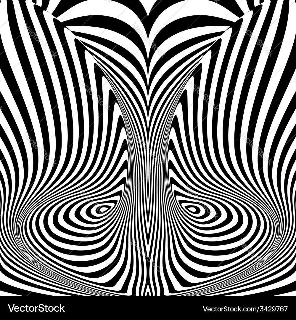 Design monochrome vortex movement background Vector Image