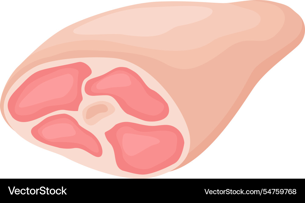Cartoon featuring a large fresh Cartoon featuring a large fresh vector image