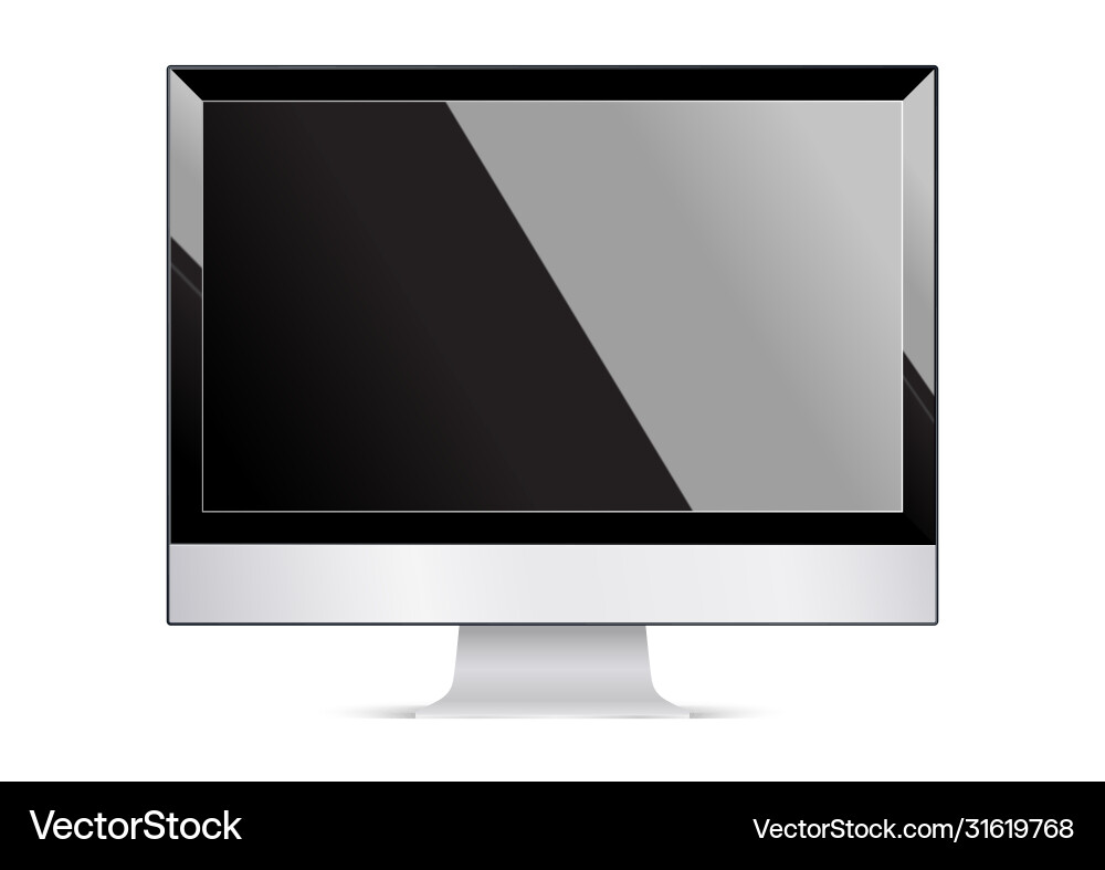Computer display monitor Vector Image