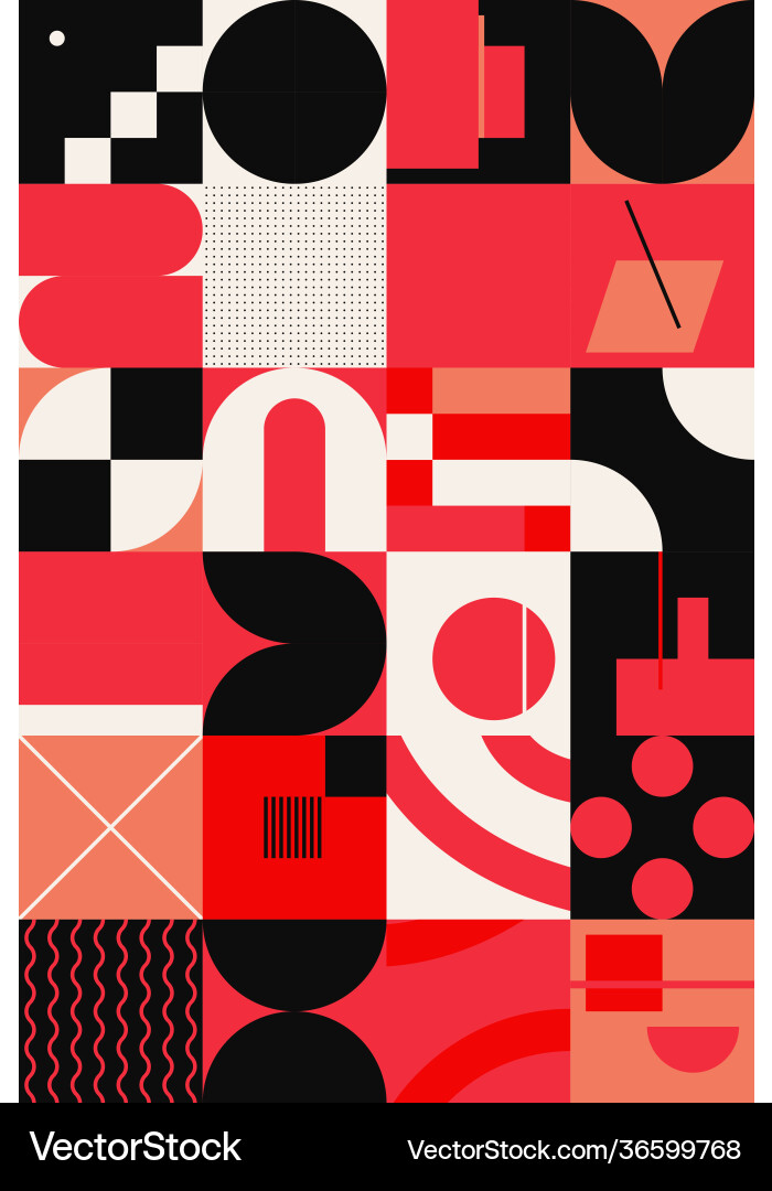Deconstructed abstract pattern design Deconstructed abstract pattern design Vector Image