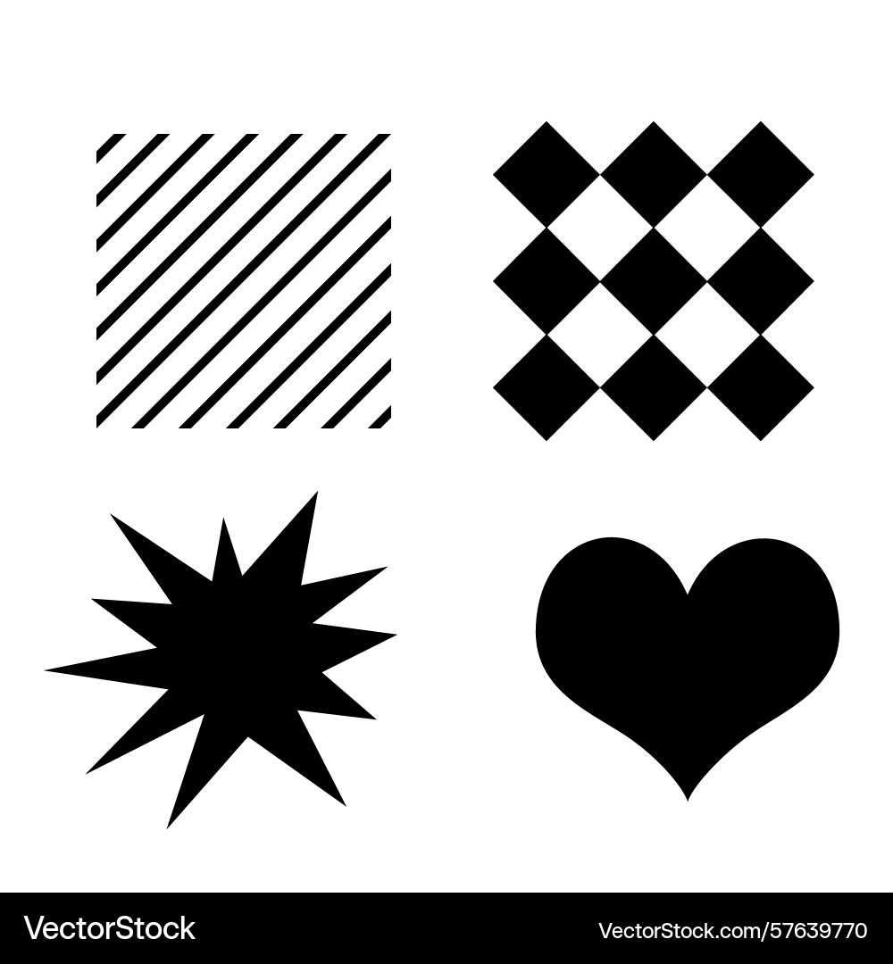 Shape design Vector Image