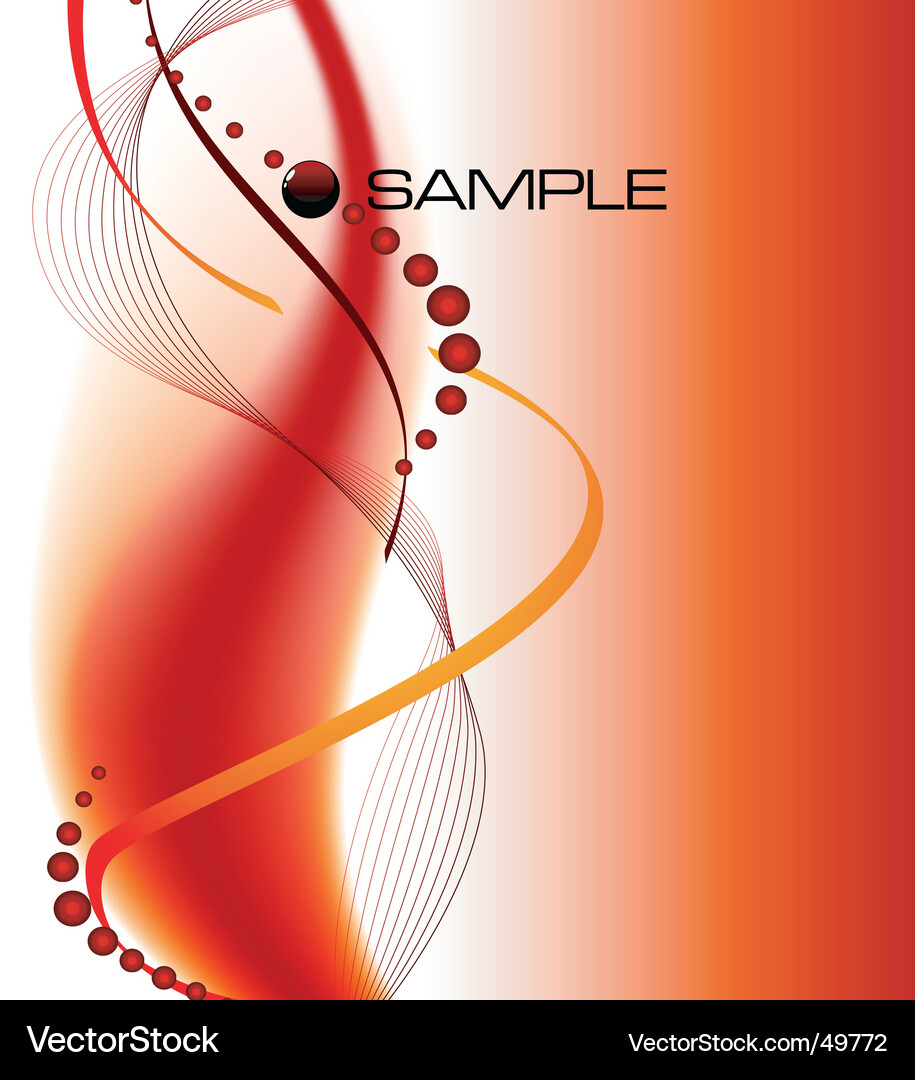 Dynamic Abstract Background Vector Image