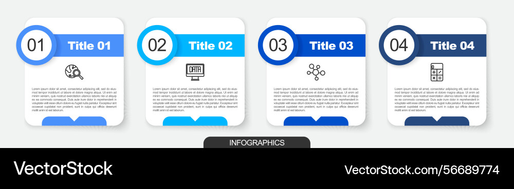 Set line search globe data analysis mind map Set line search globe data analysis mind map vector image