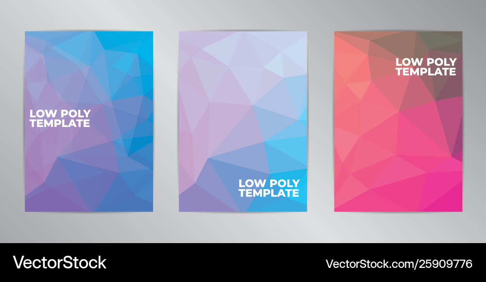 Abstract Gradient Background Set vector image