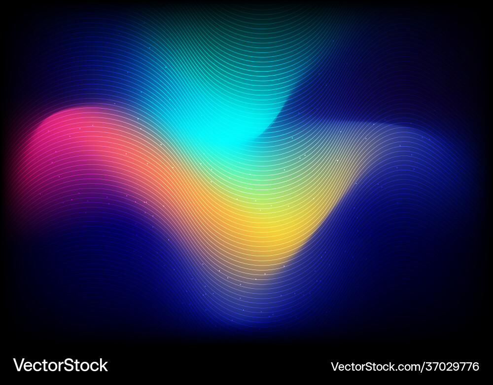 Fluid Gradient Abstract Background Vector Image