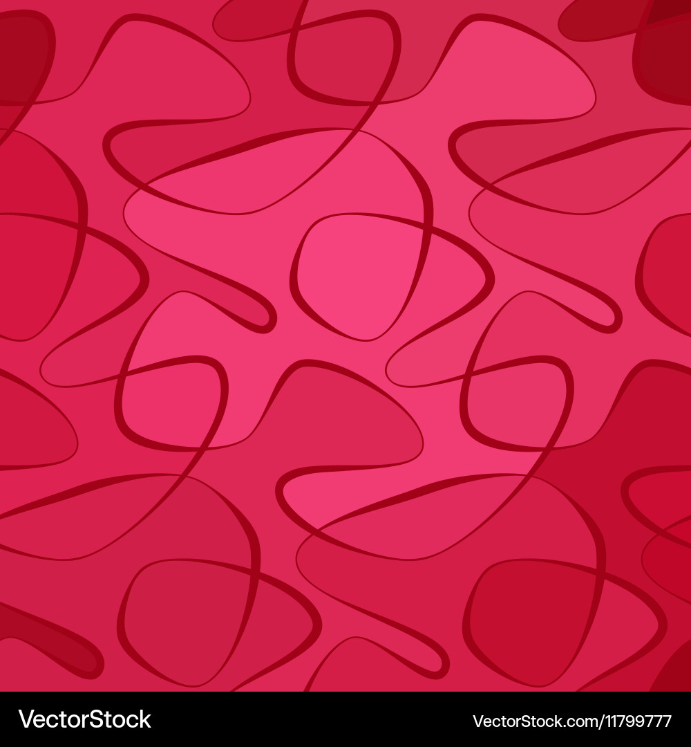 Abstract Wave Line Pattern Vector Image