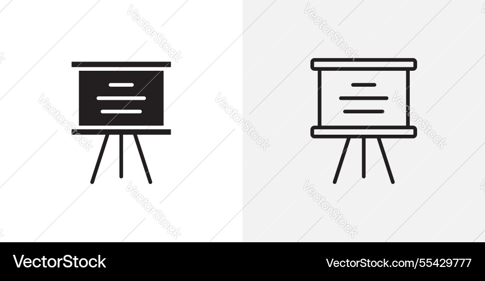 Presentation icons pack for apps and ui ux desigs Presentation icons pack for apps and ui ux desigs Vector Image