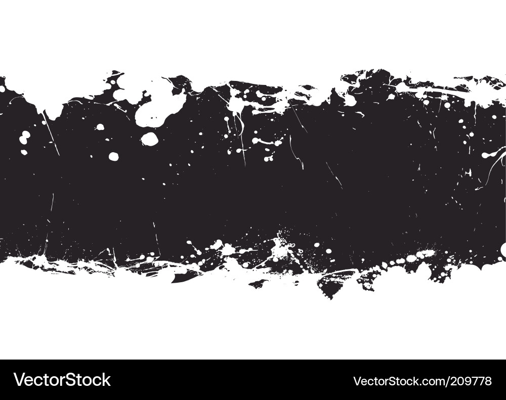 Ink splat vector image