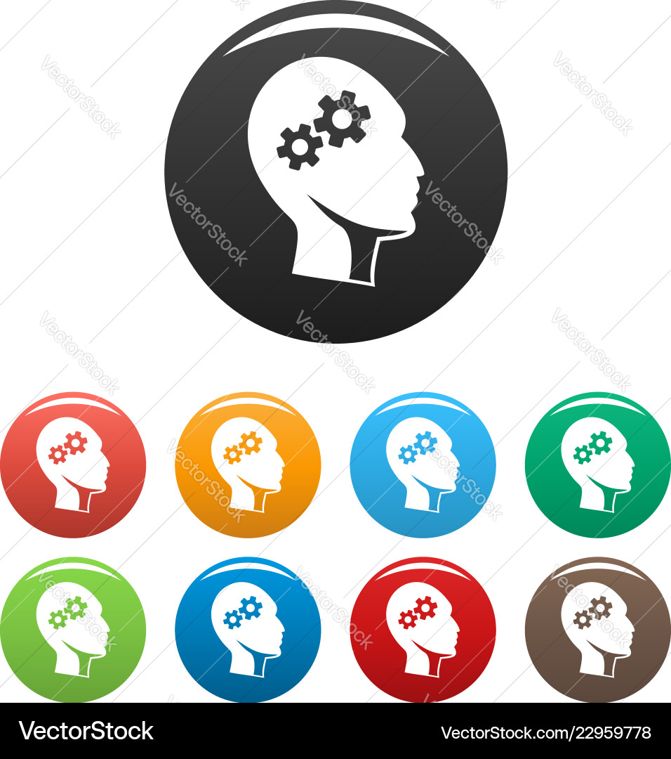 Problem Solving Icons - Diverse Concepts vector image