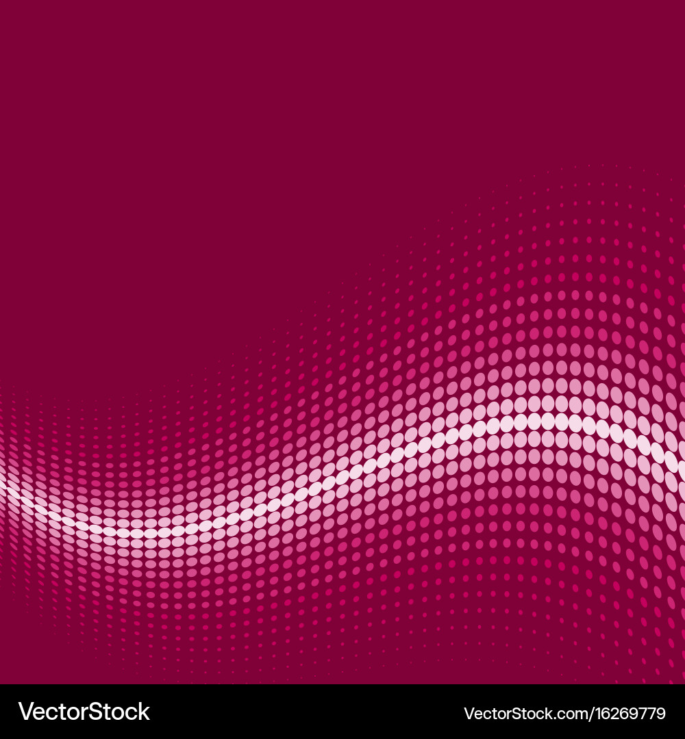 Abstract Halftone Pattern vector image