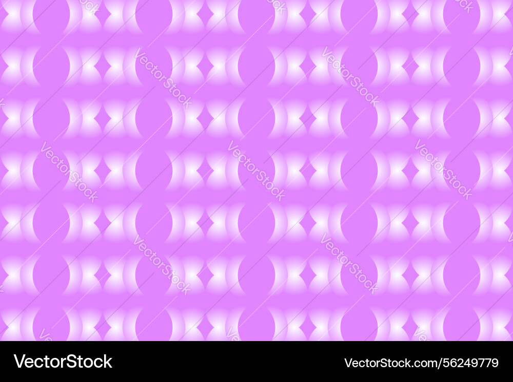 Geometric repeated element pink shade color effect vector image