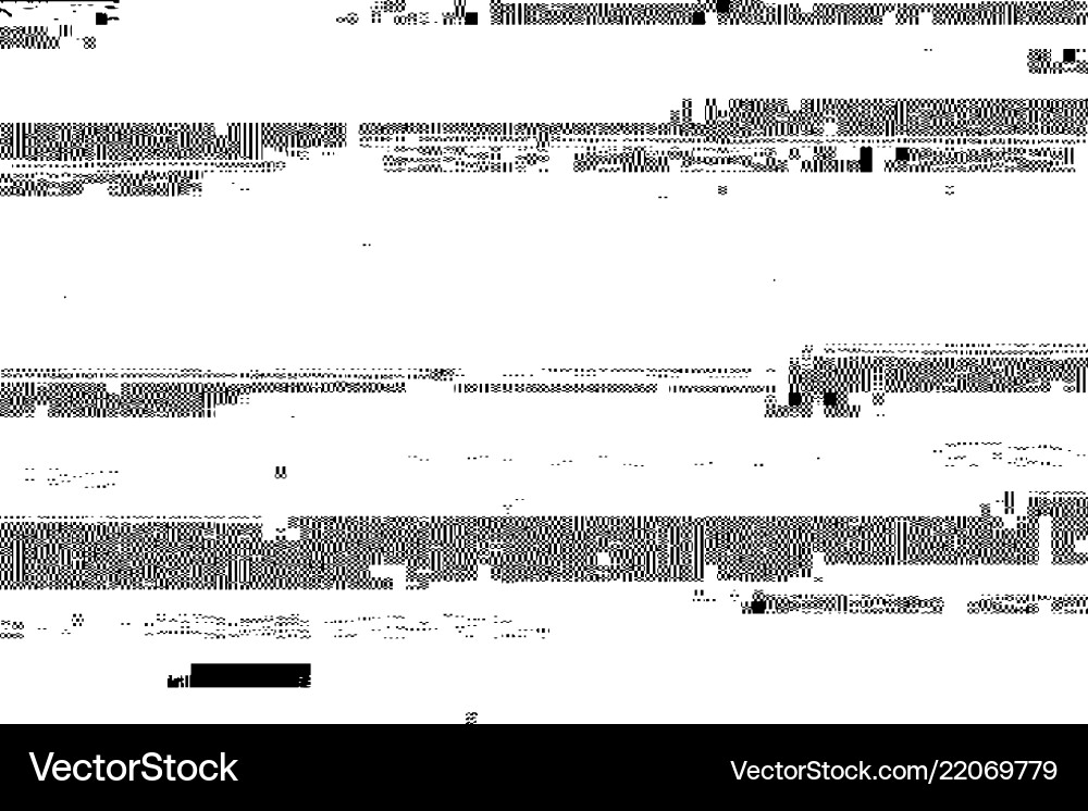 Glitch Static Texture vector image