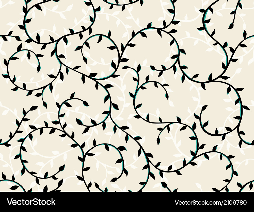 Abstract Branch Pattern vector image