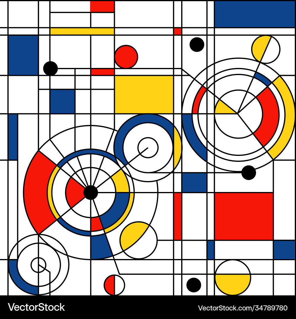 Geometric Abstract Pattern vector image