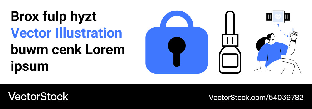 Secure your digital data with multi-functional Vector Image