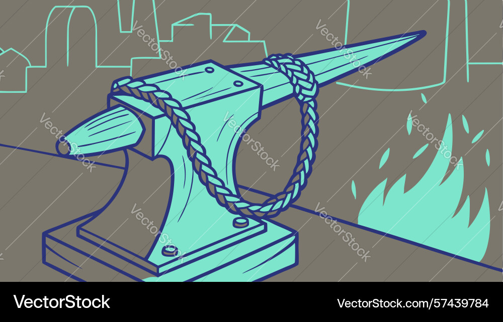 Game controller on an abstract winding path Vector Image