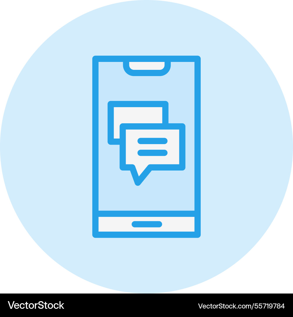 Message icon design Vector Image