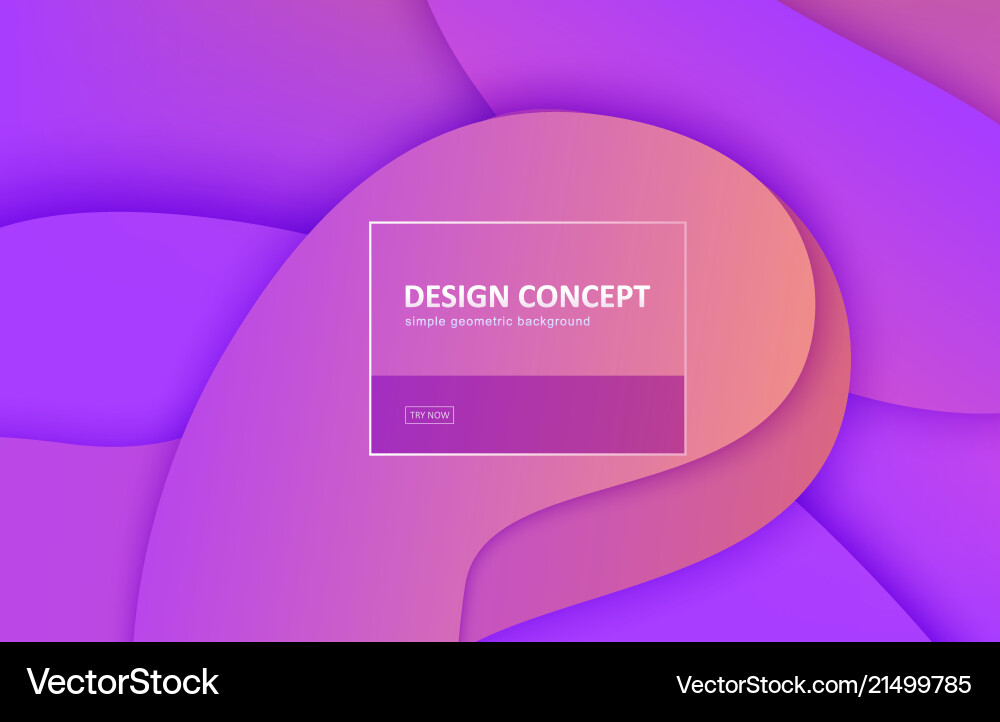 Abstract Gradient Shape Background vector image