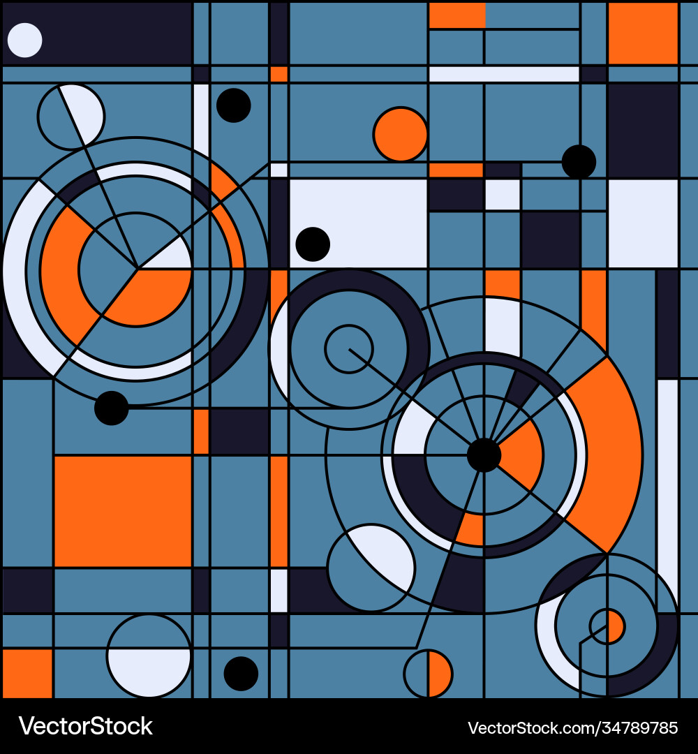 Geometric Abstract Pattern vector image