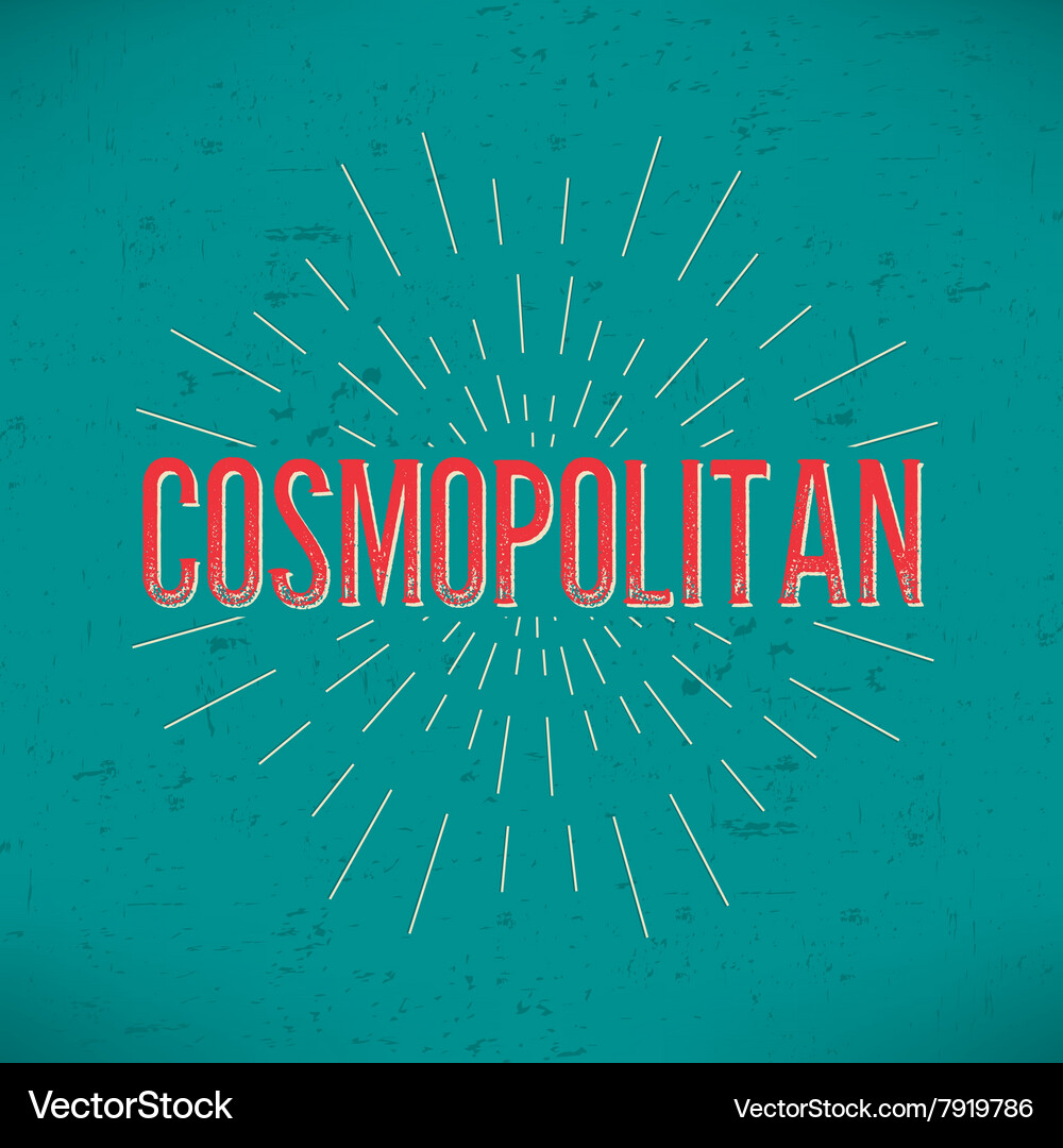 Text in retro style Vector Image