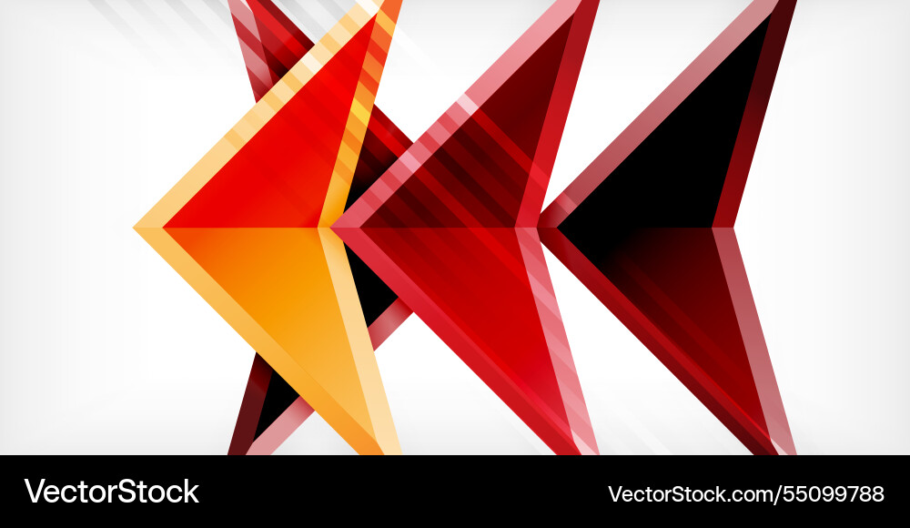 Arrows with 3d effect abstract background Arrows with 3d effect abstract background vector image