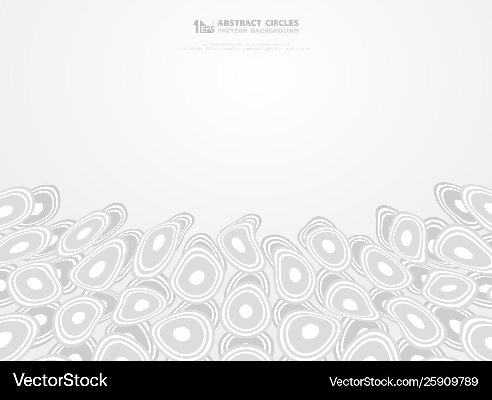 Abstract Circle Pattern vector image