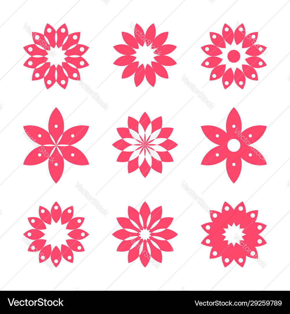 Design elements set Design elements set vector image