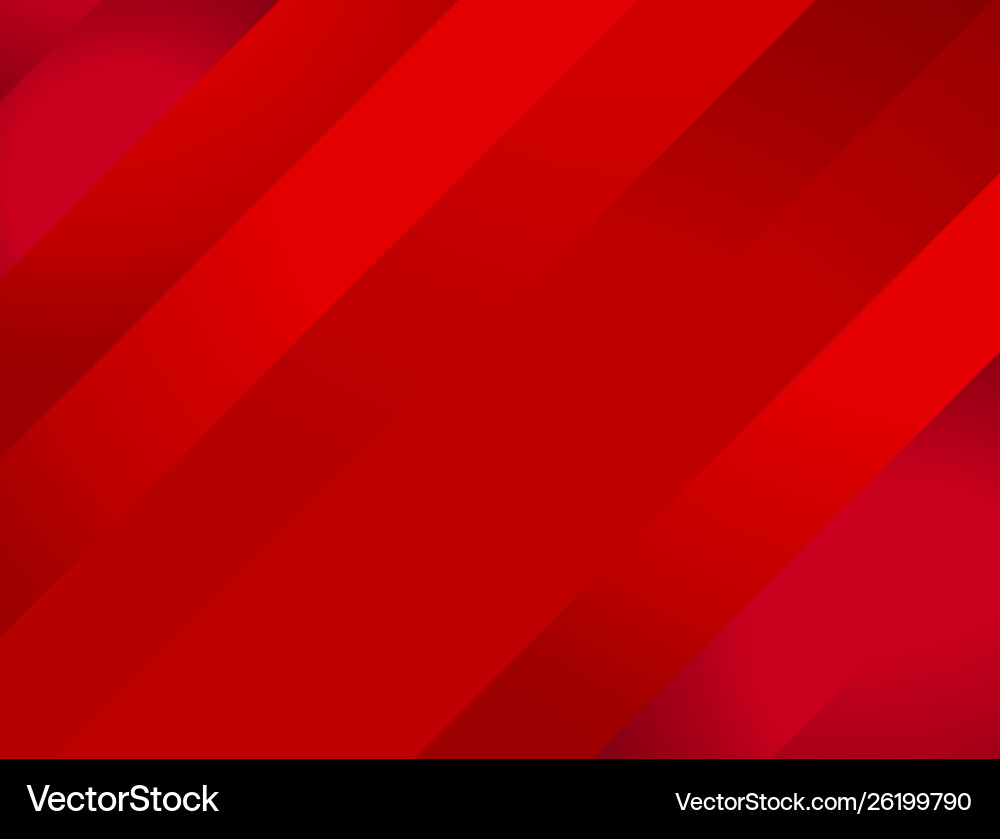 Abstract Red Stripe Background vector image