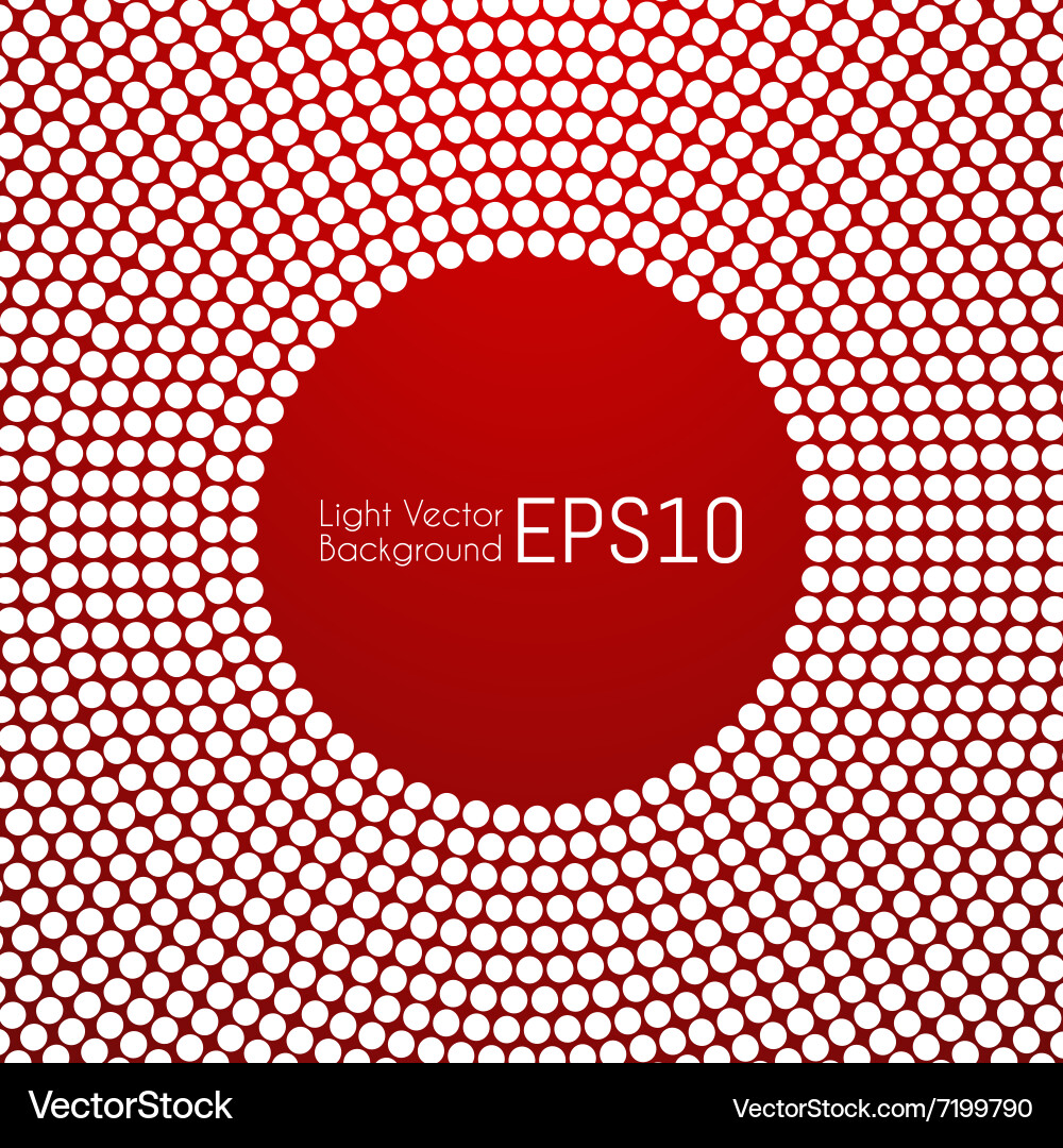Background with circles vector image