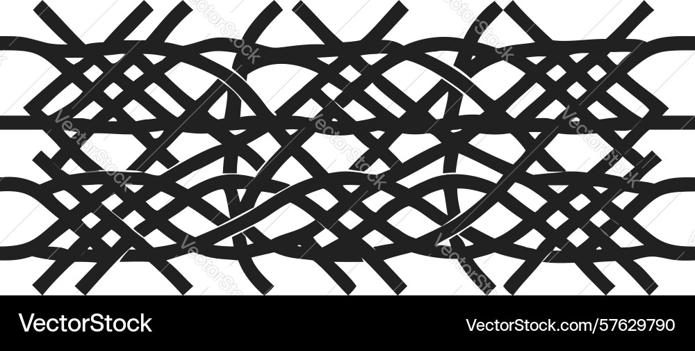 Dynamic intersecting lines abstract pattern vector image