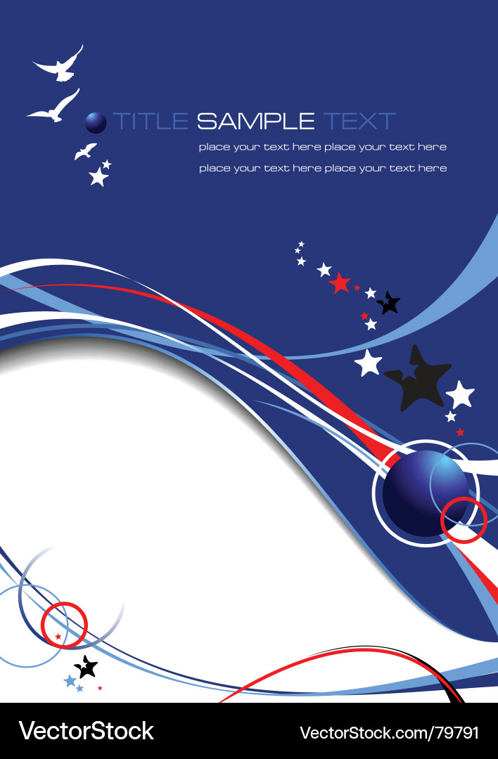 Dynamic Swirl Background vector image