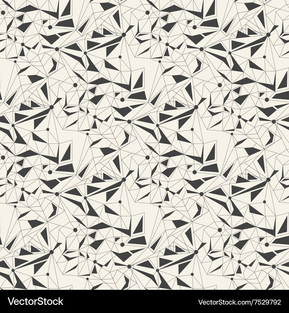 Seamless line abstract pattern tile background vector image