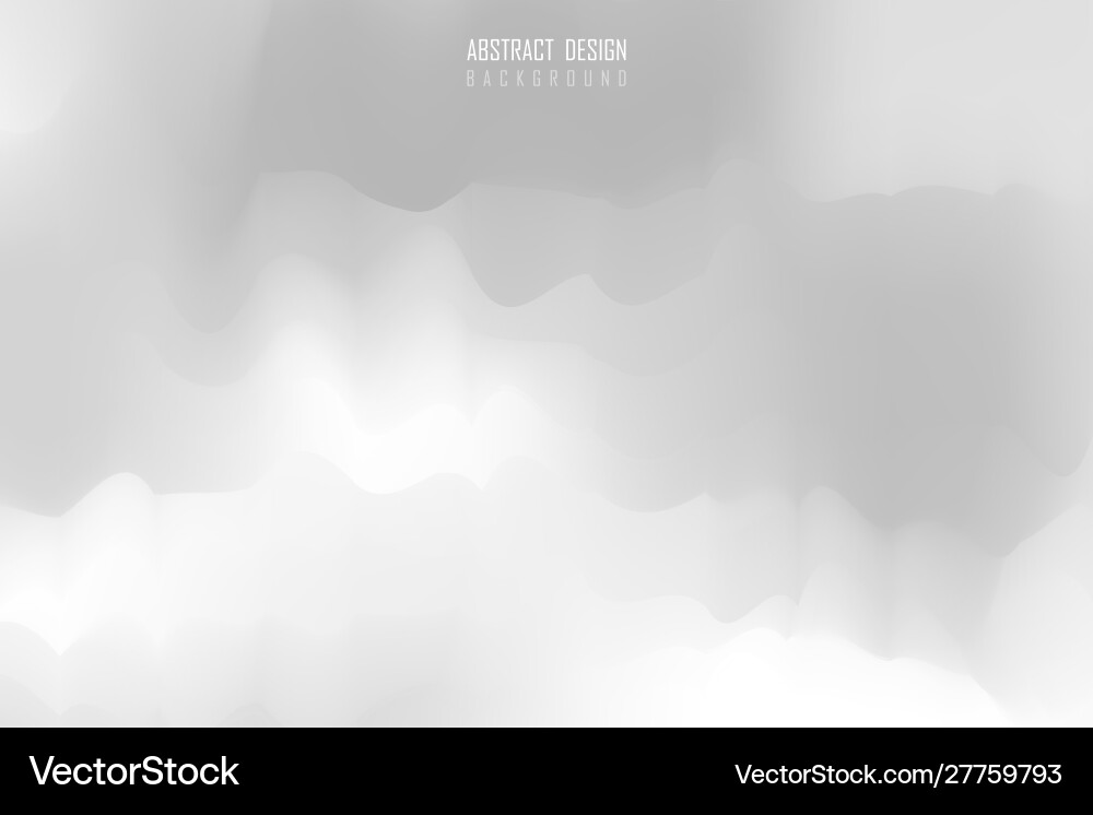 Abstract gray gradient minimal style design vector image