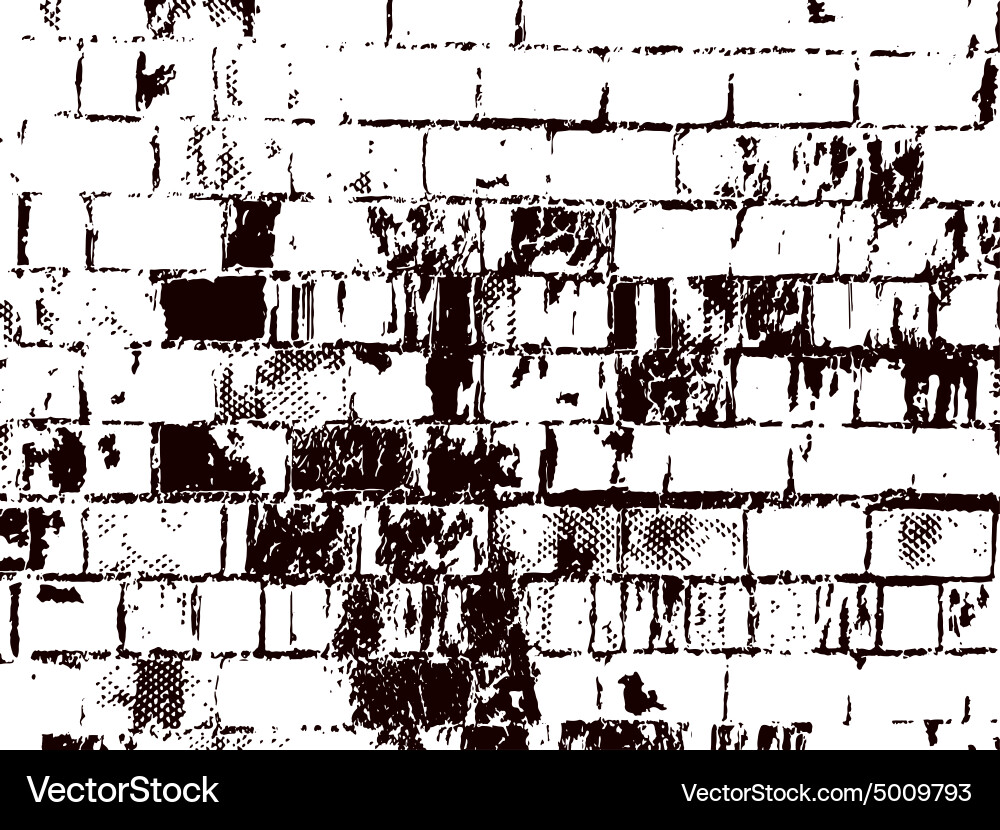 Brick wall Vector Image