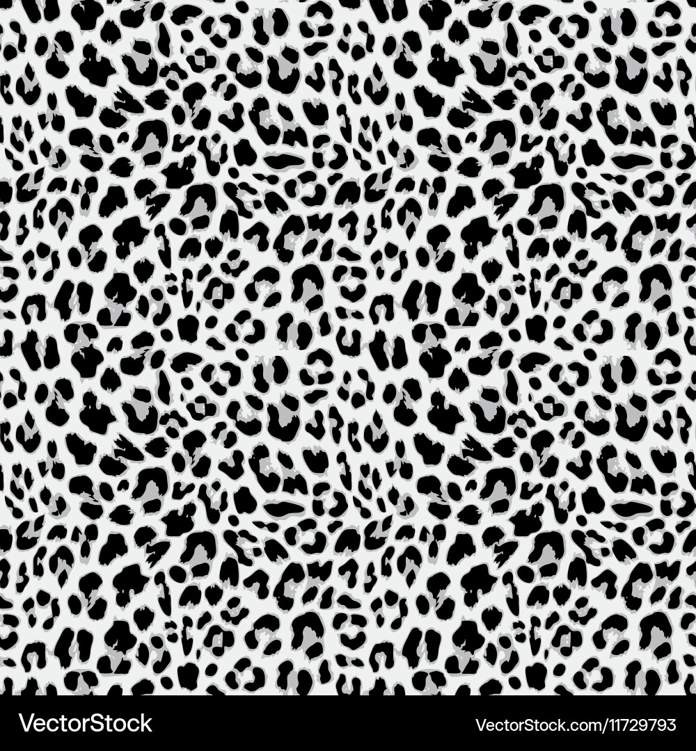 Leopard Spot Seamless Pattern vector image