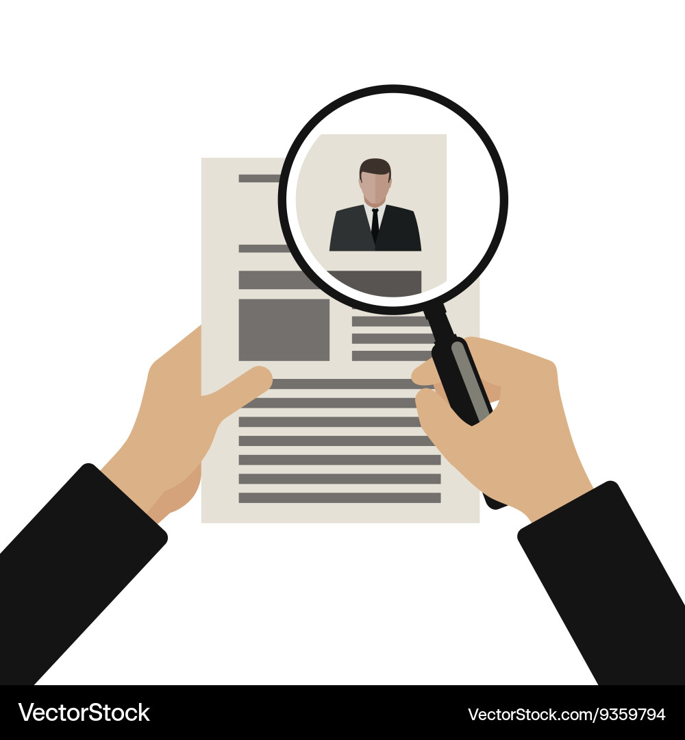 Recruitment flat Royalty Free Vector Image - VectorStock