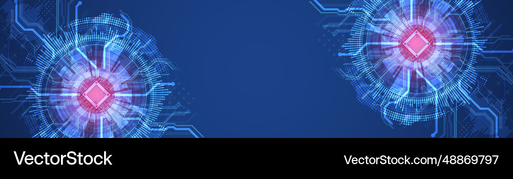 Abstract background on technological Abstract background on technological vector image