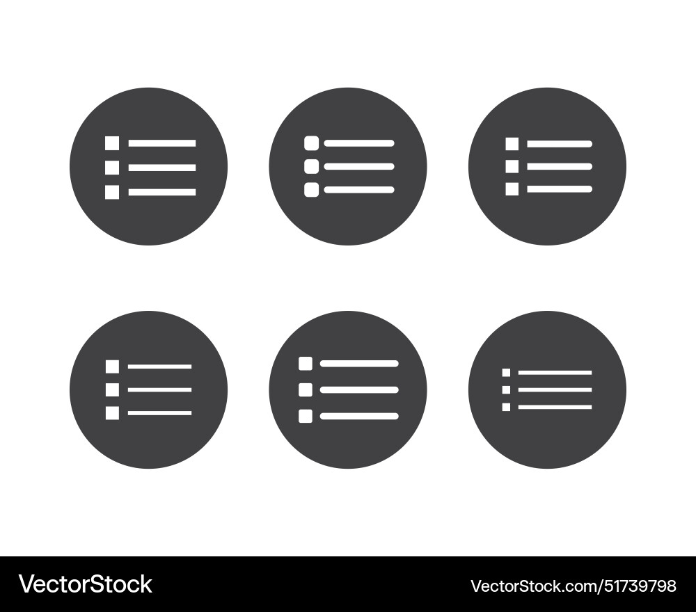 Hamburger menu icon buttons for website ui Hamburger menu icon buttons for website ui vector image