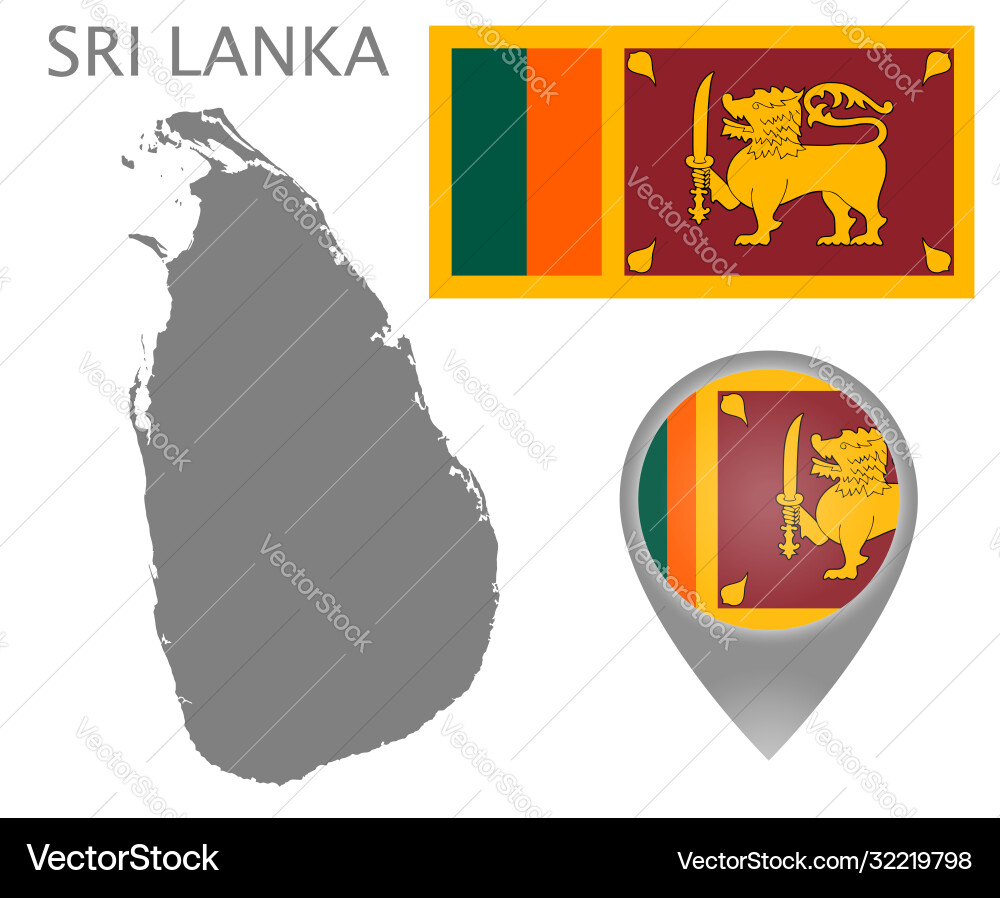 Sri lanka Sri lanka vector image