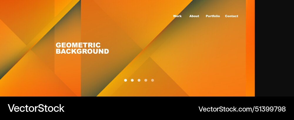 Triangle minimal web site page background design Triangle minimal web site page background design Vector Image