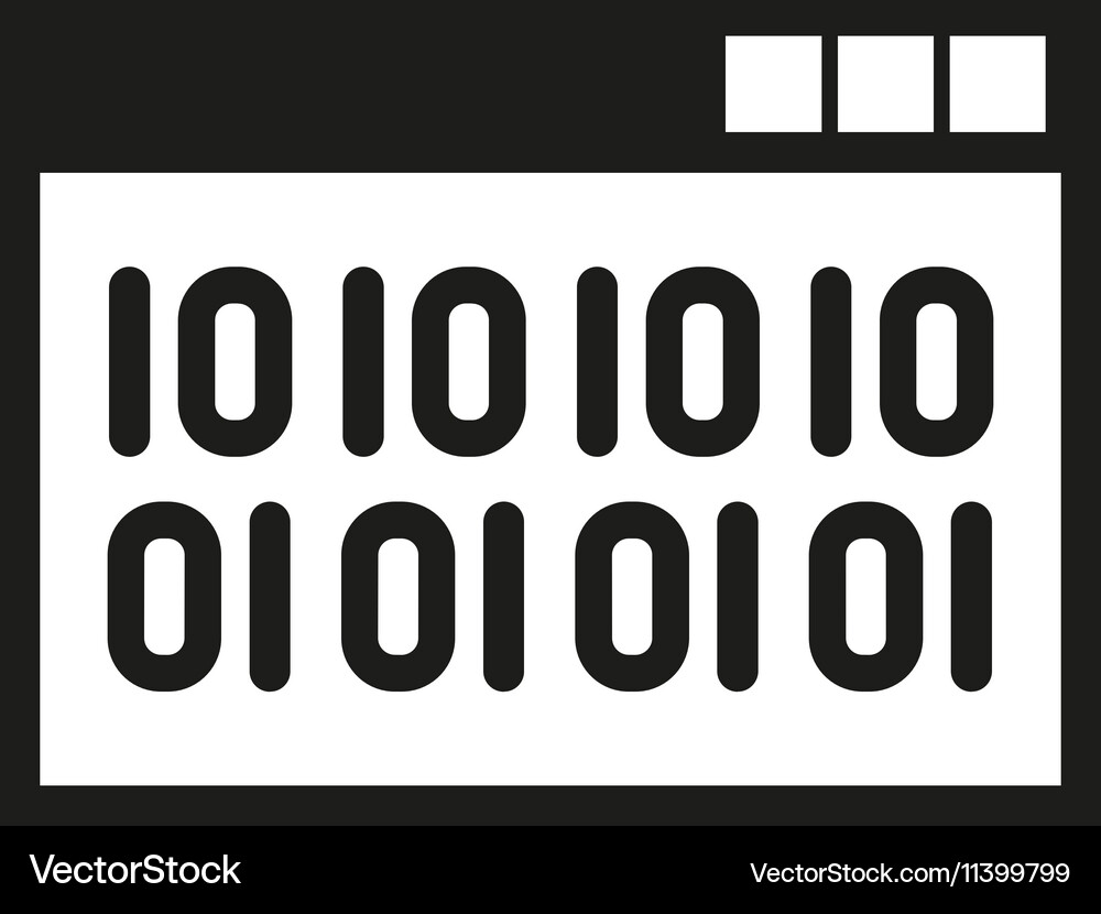 Web code icon www and browser development Vector Image