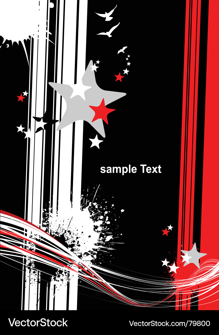 Dynamic Strokes Background vector image